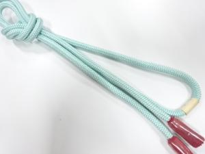 未使用品　正絹　撚り房　手組帯締め